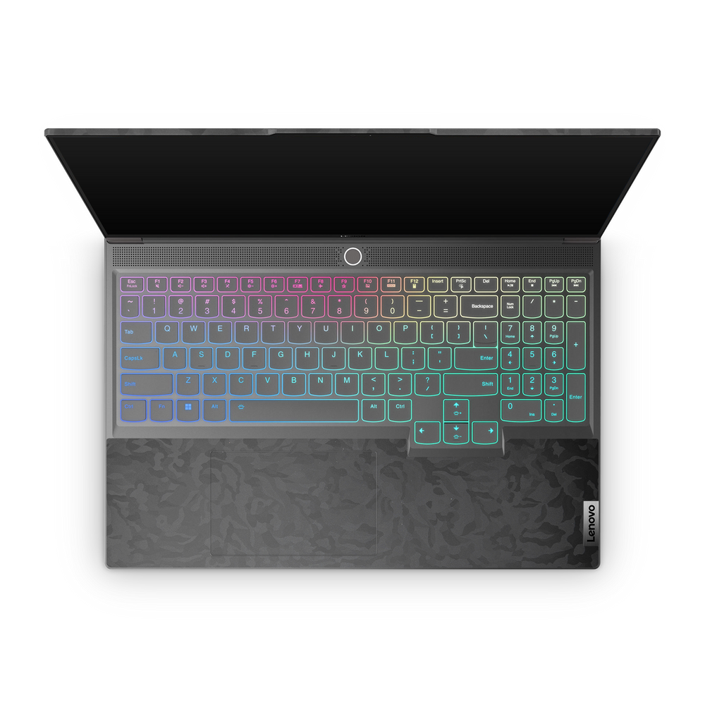 Lenovo Legion Slim 7 2023 Professional Interior Black Camo Skin Wrap Cover