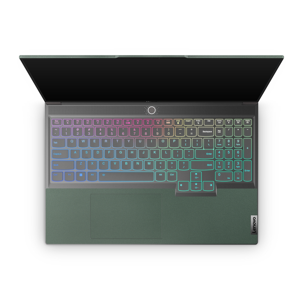 Lenovo Legion Slim 7 2023 Professional Interior Matte Green Metallic Skin Wrap Cover