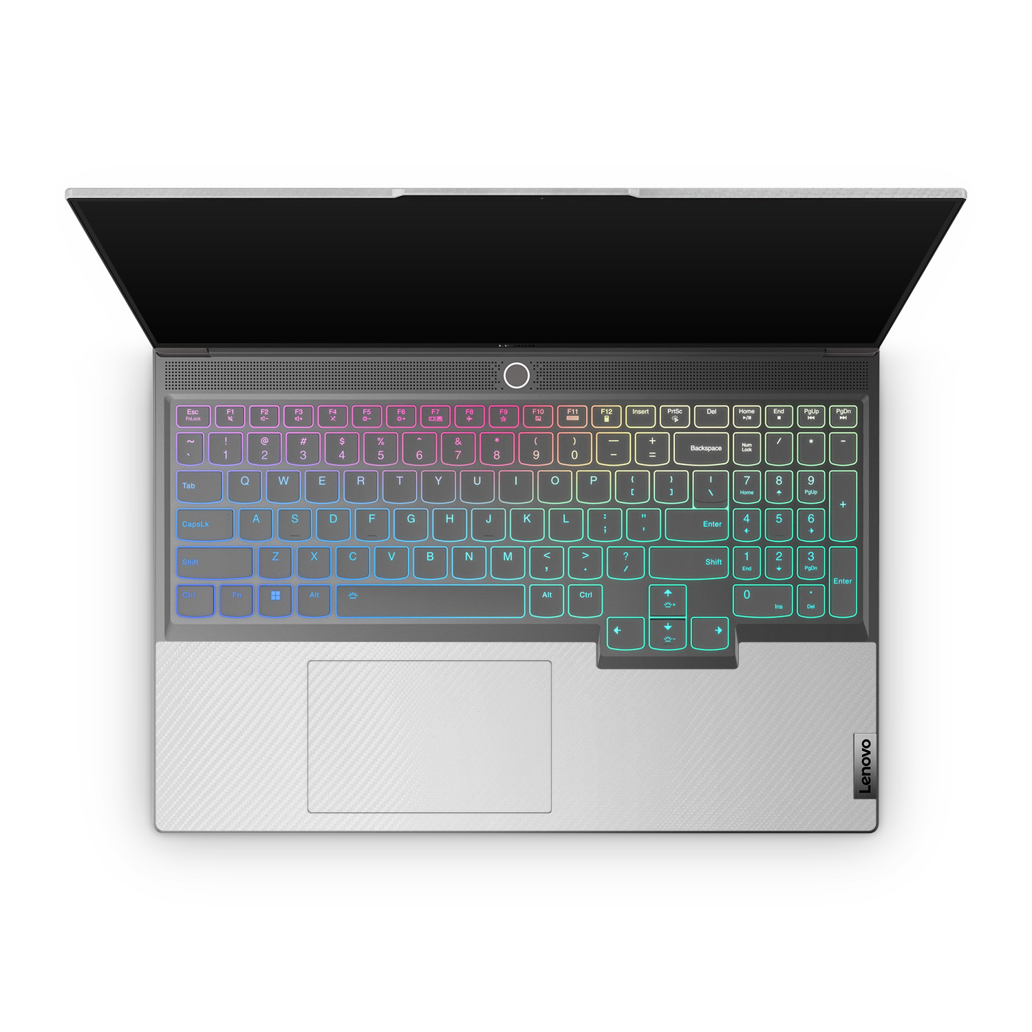 Lenovo Legion Slim 7 2023 Professional Interior White Carbon Fiber Skin Wrap Cover
