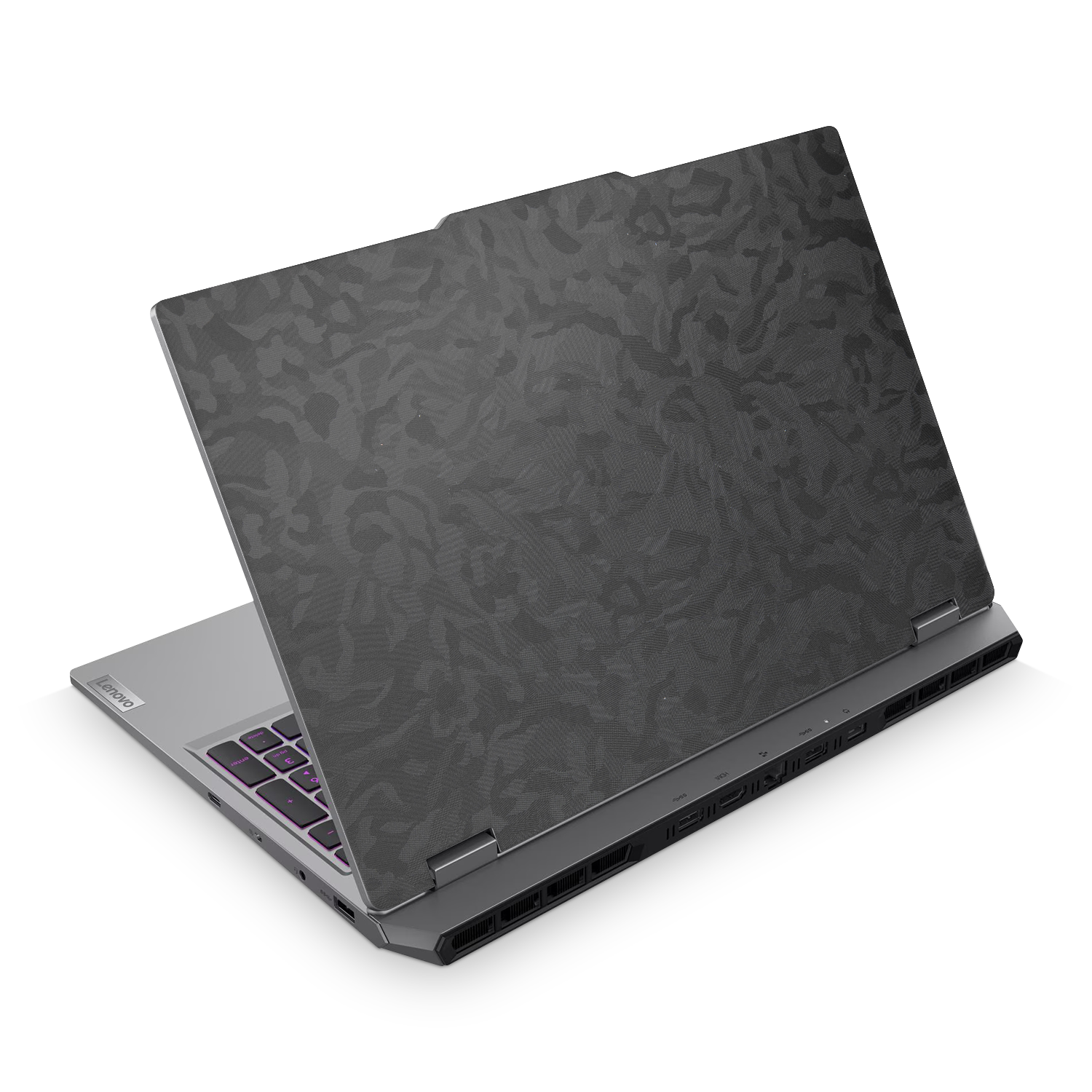 Lenovo Loq 15 2025 Essentials Black Camo Skin Wrap Cover