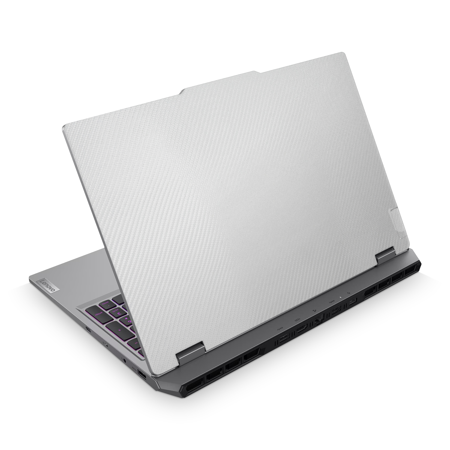 Lenovo Loq 15 2025 Essentials White Carbon Fiber Skin Wrap Cover