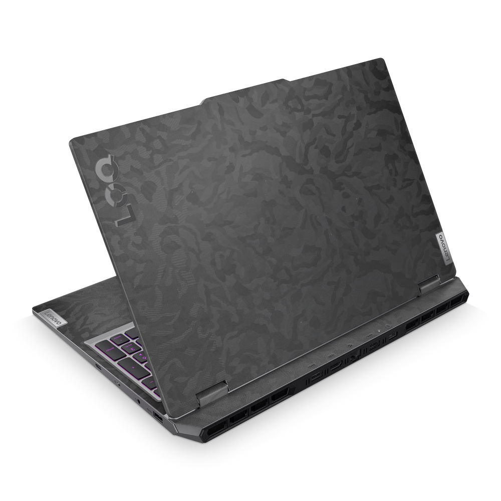 Lenovo Loq 15 2025 Professional Black Camo Skin Wrap Cover