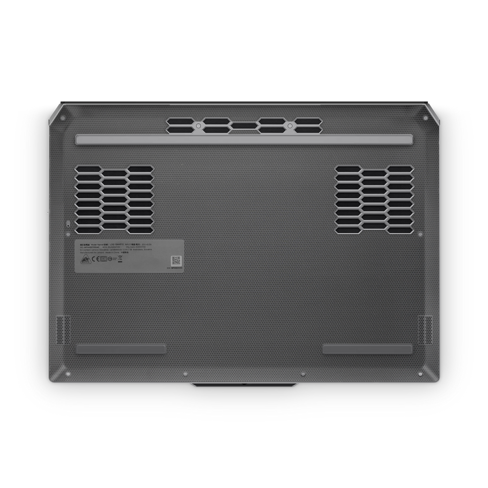 Lenovo Loq 15 2025 Professional Bottom Black Matrix Skin Wrap Cover