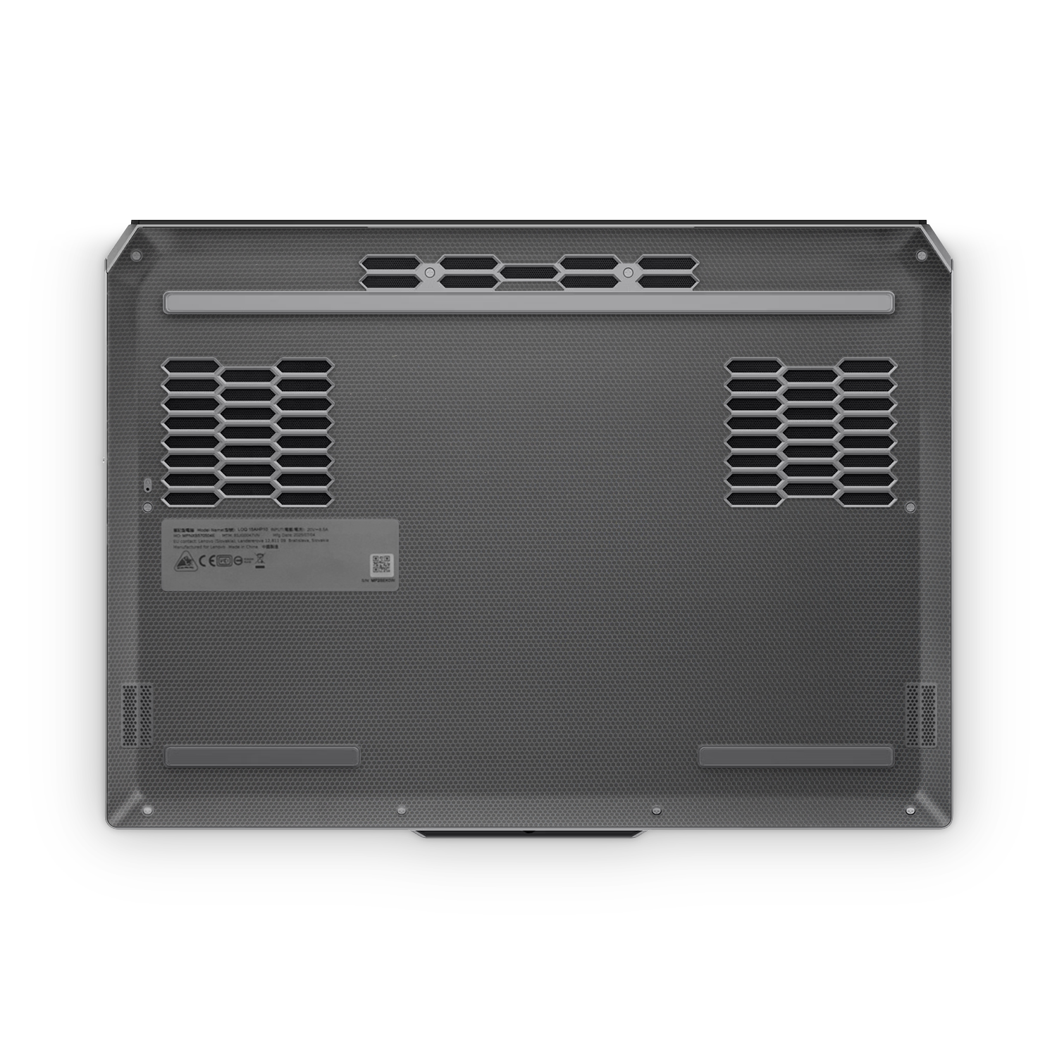 Lenovo Loq 15 2025 Professional Bottom Black Matrix Skin Wrap Cover