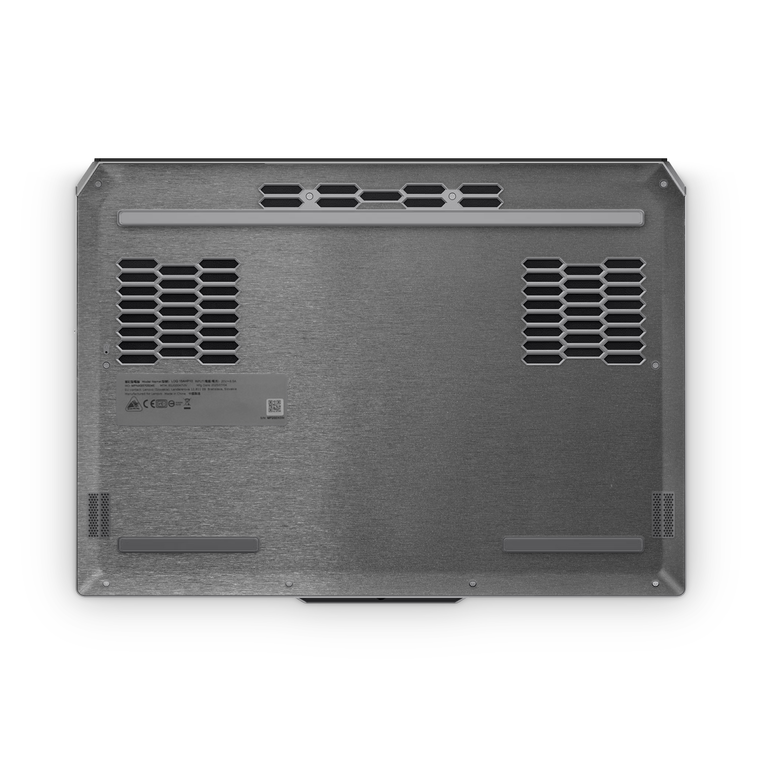 Lenovo Loq 15 2025 Professional Bottom Brushed Black Skin Wrap Cover