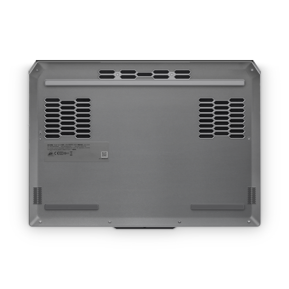 Lenovo Loq 15 2025 Professional Bottom Charcoal Grey Skin Wrap Cover