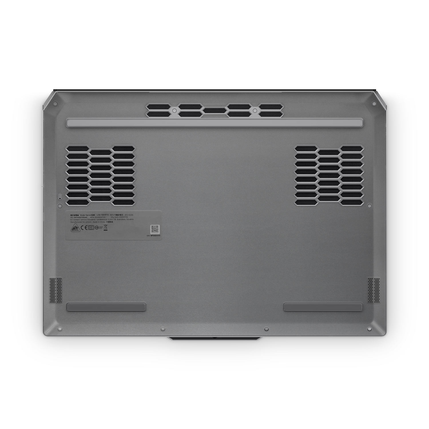 Lenovo Loq 15 2025 Professional Bottom Charcoal Grey Skin Wrap Cover