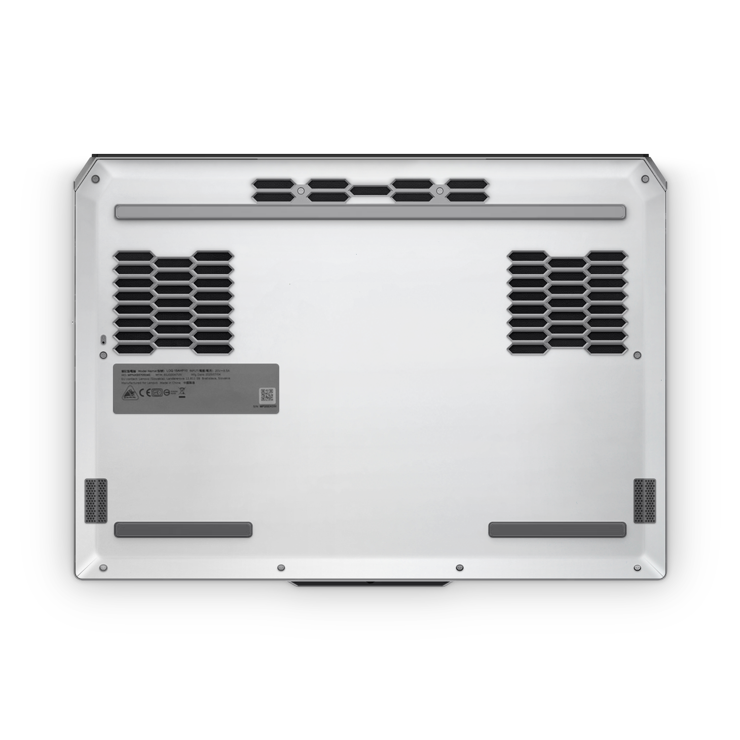 Lenovo Loq 15 2025 Professional Bottom Frosty Vanilla Skin Wrap Cover