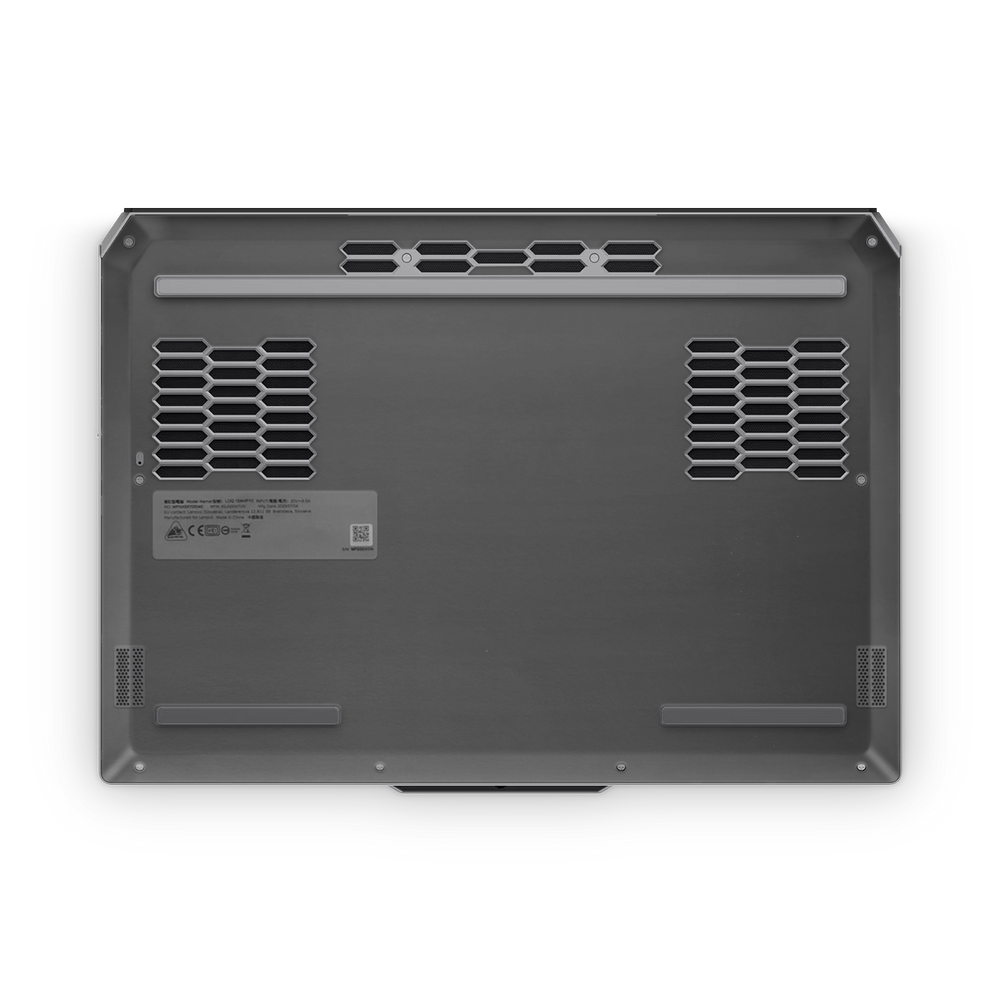 Lenovo Loq 15 2025 Professional Bottom Matte Black Skin Wrap Cover