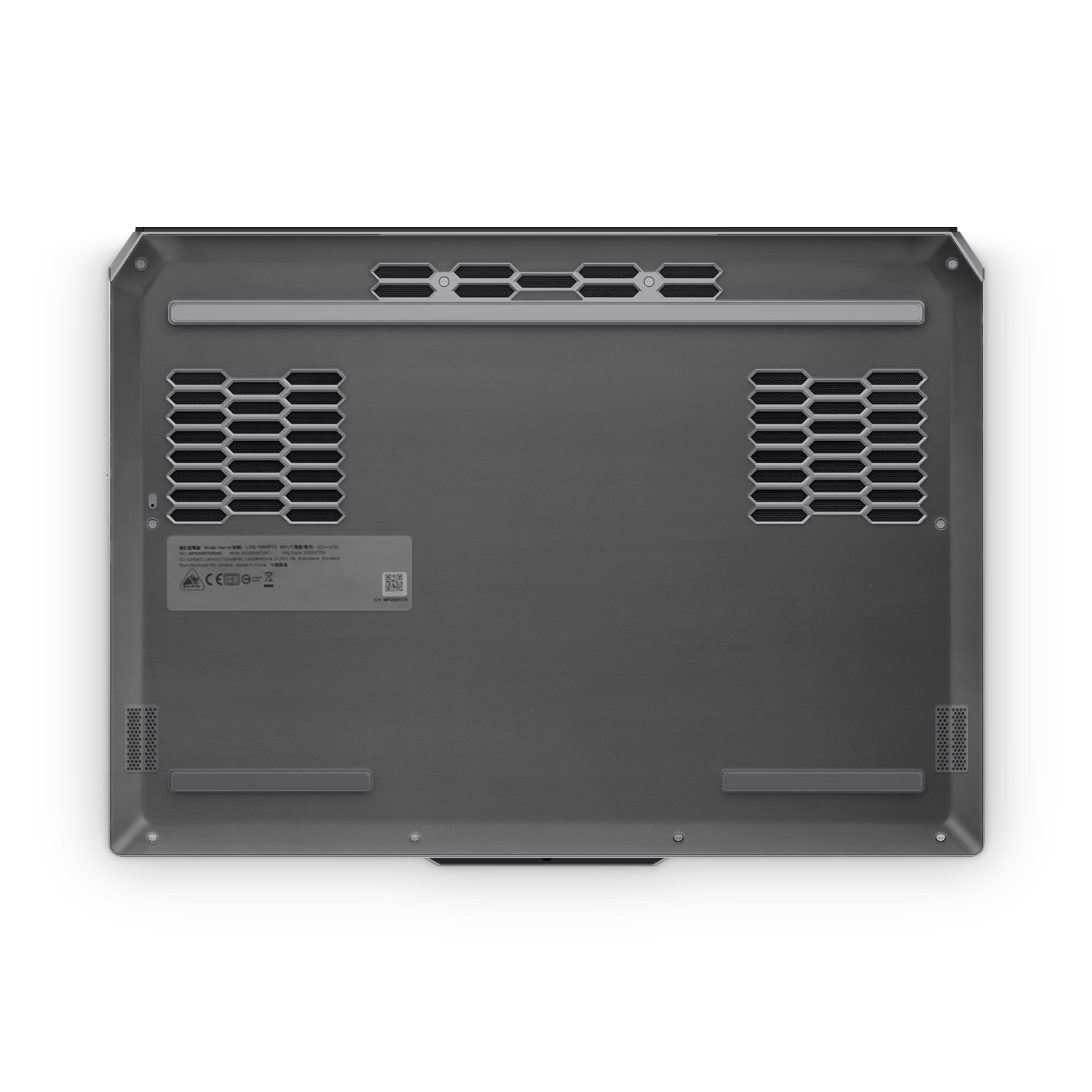 Lenovo Loq 15 2025 Professional Bottom Matte Black Skin Wrap Cover