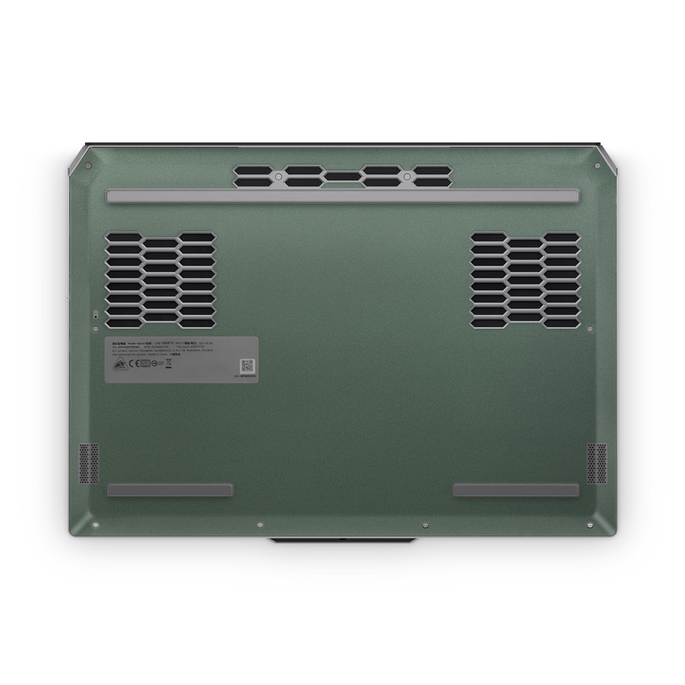 Lenovo LOQ 16 2025 Professional Bottom Matte Green Metallic Skin Wrap Cover