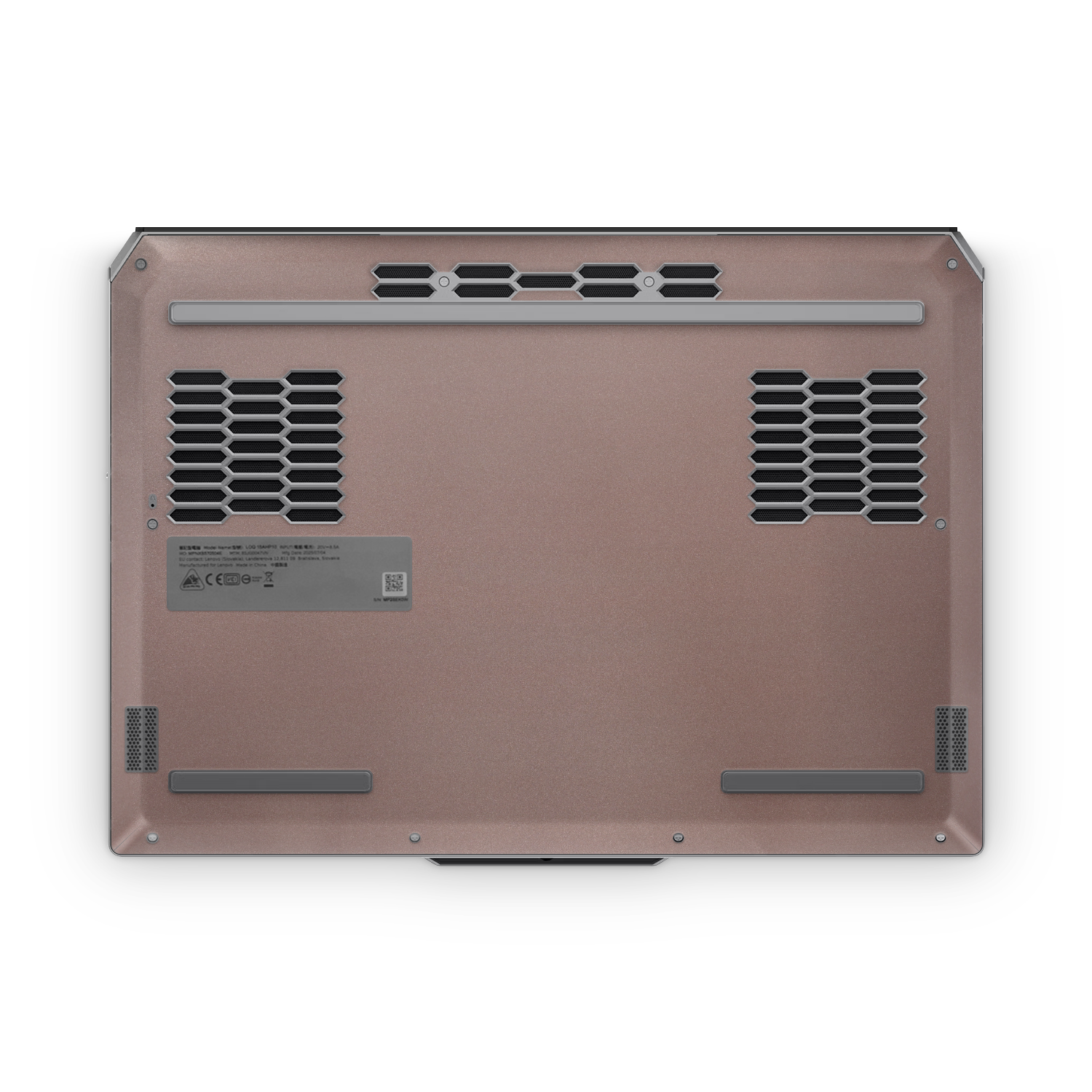 Lenovo Loq 15 2025 Professional Bottom Satin Frozen Berry Skin Wrap Cover