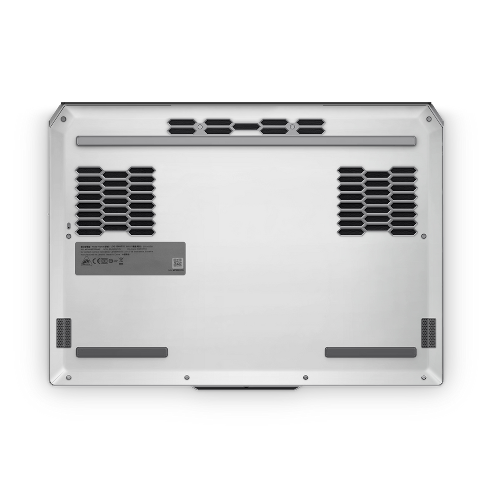 Lenovo Loq 15 2025 Professional Bottom Satin White Skin Wrap Cover