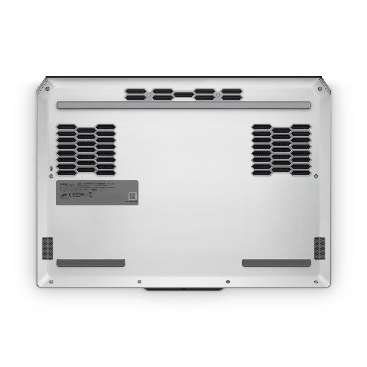 Lenovo Loq 15 2025 Professional Bottom Satin White Skin Wrap Cover