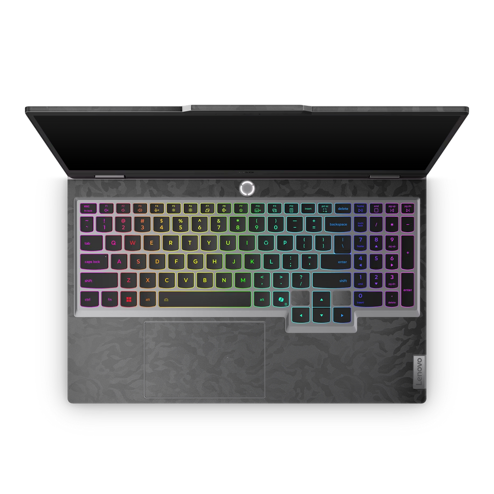 Lenovo Loq 15 2025 Professional Interior Black Camo Skin Wrap Cover
