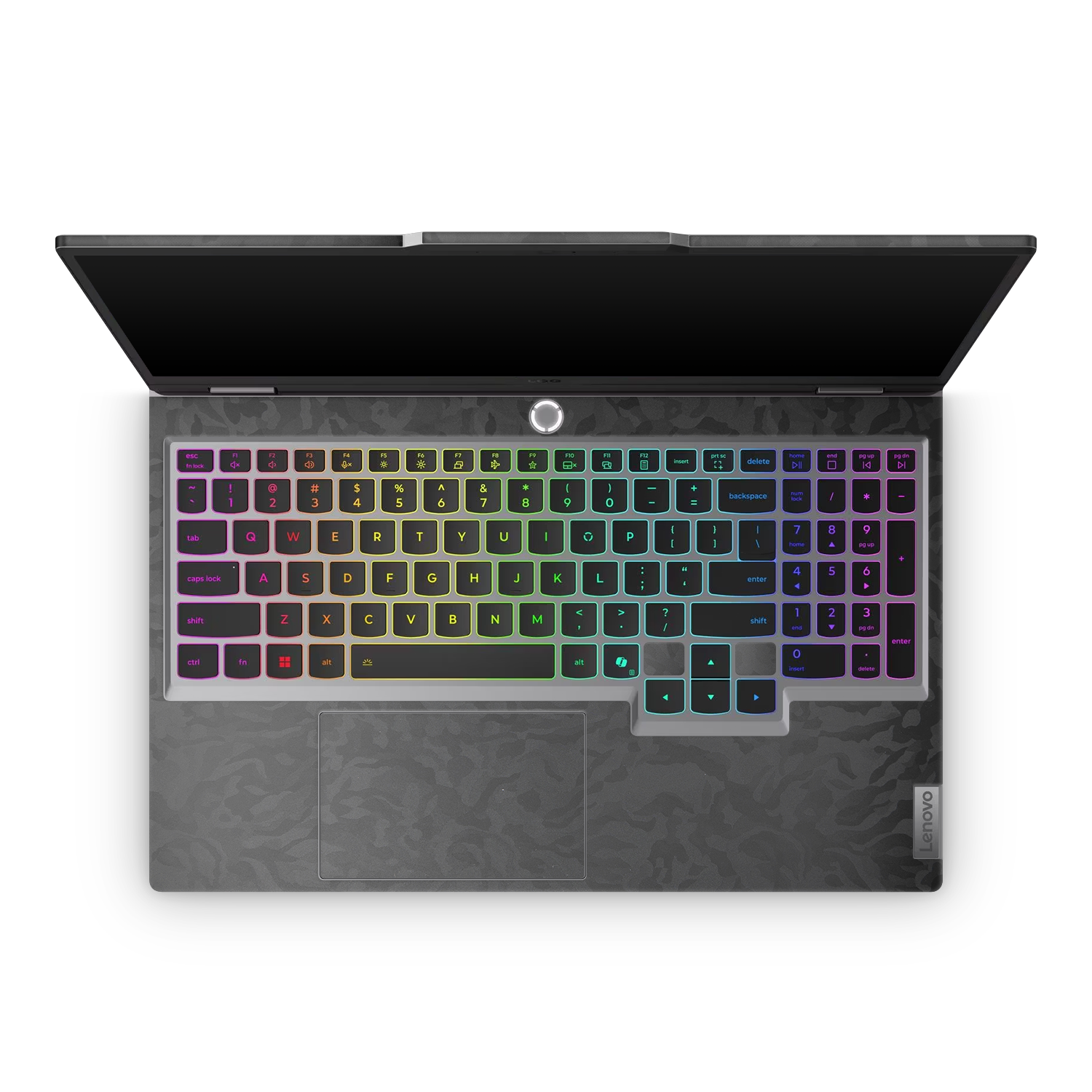 Lenovo Loq 15 2025 Professional Interior Black Camo Skin Wrap Cover