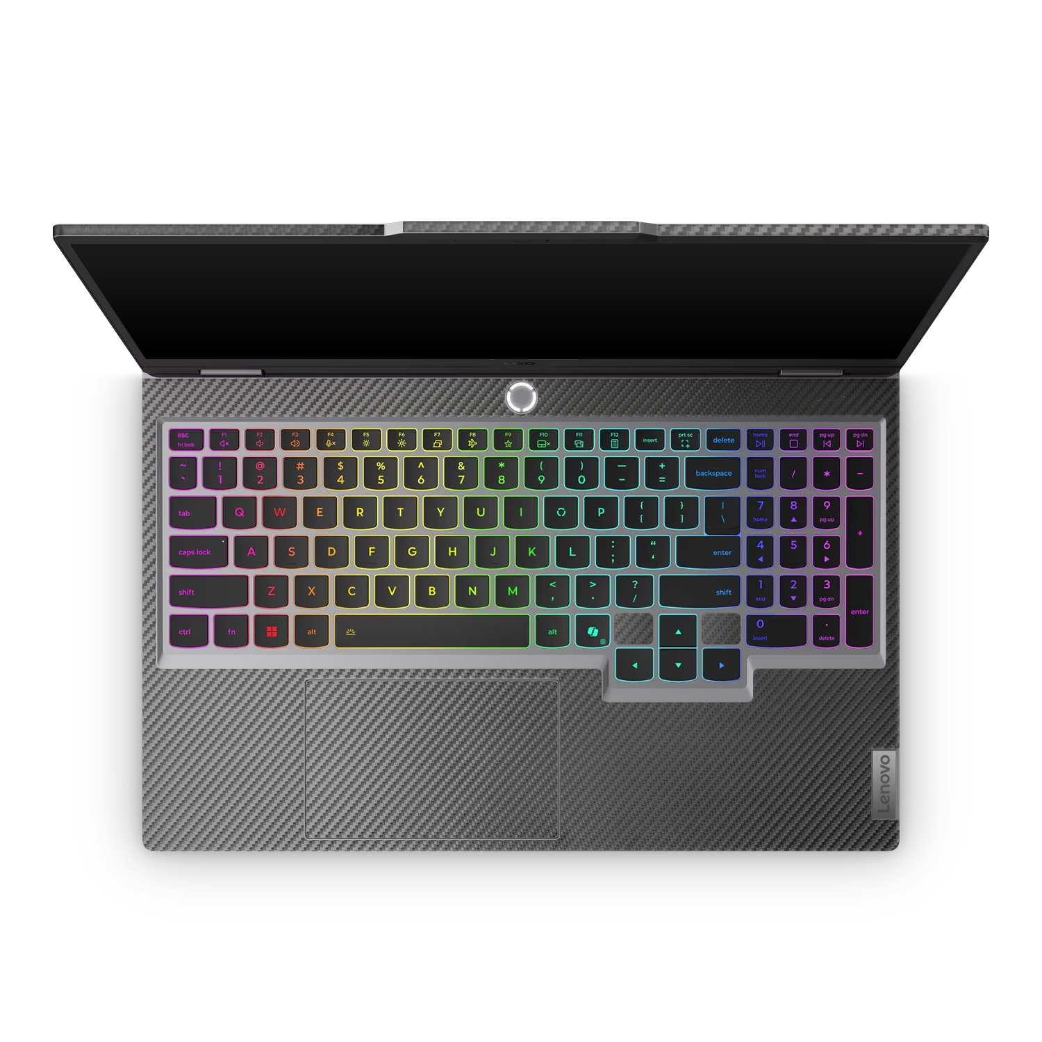 Lenovo Loq 15 2025 Professional Interior Black Carbon Fiber Skin Wrap Cover