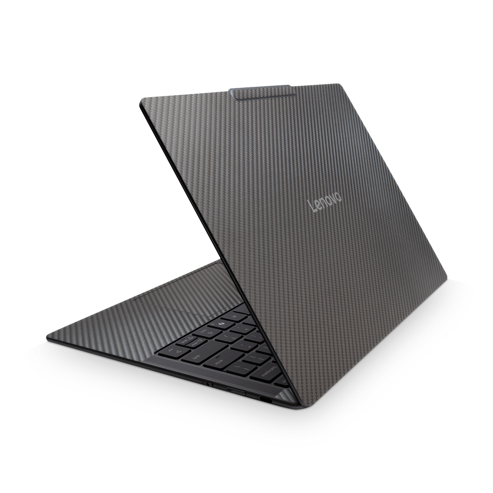 Lenovo Slim 7 Aura Gen 11 2026 Professional Black Carbon Fiber Skin Wrap Cover