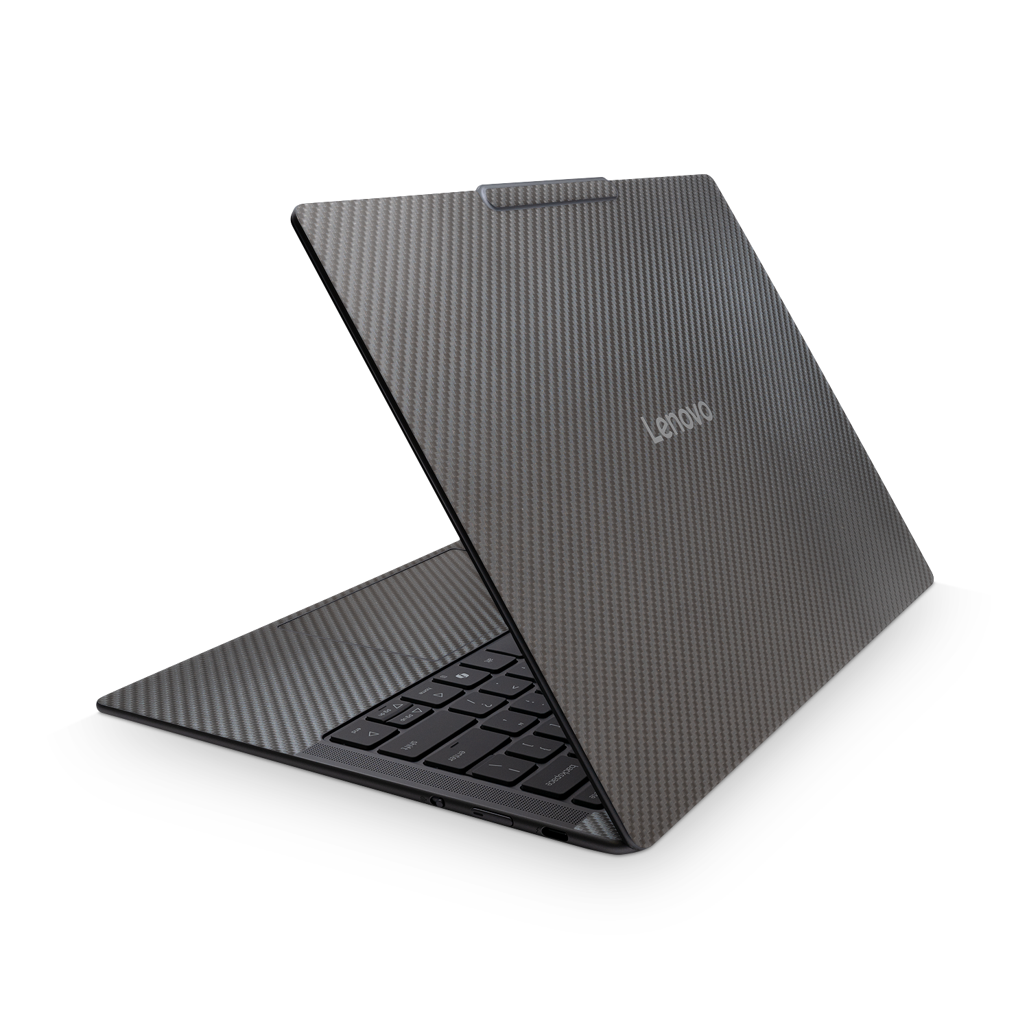 Lenovo Slim 7 Aura Gen 11 2026 Professional Black Carbon Fiber Skin Wrap Cover