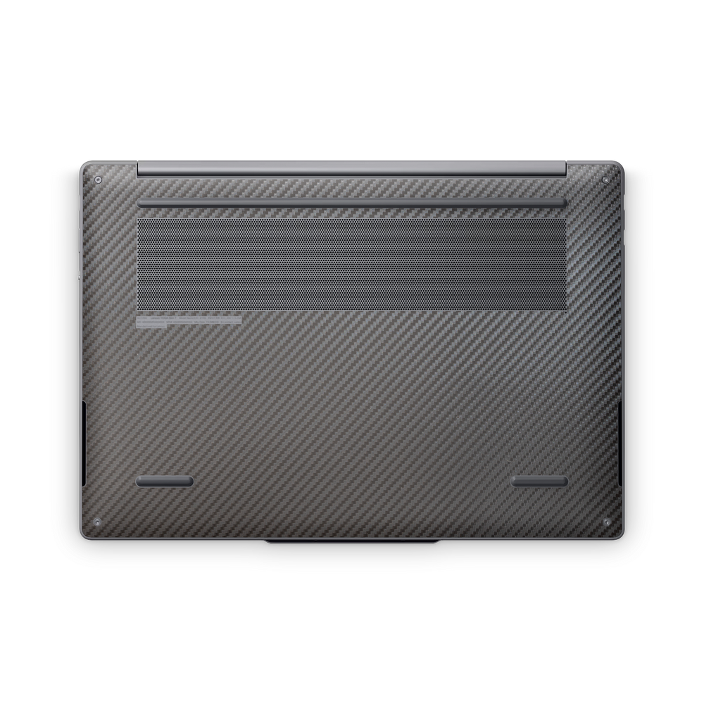 Lenovo Slim 7 Aura Gen 11 2026 Professional Bottom Black Carbon Fiber Skin Wrap Cover