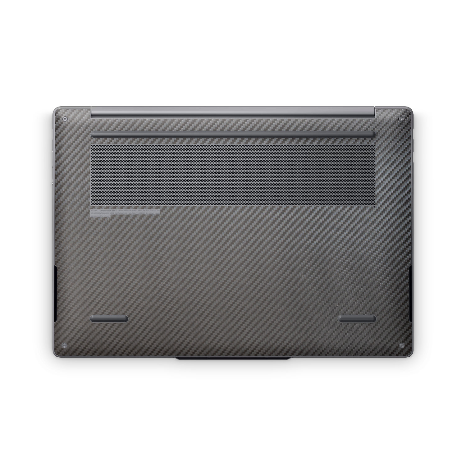 Lenovo Slim 7 Aura Gen 11 2026 Professional Bottom Black Carbon Fiber Skin Wrap Cover