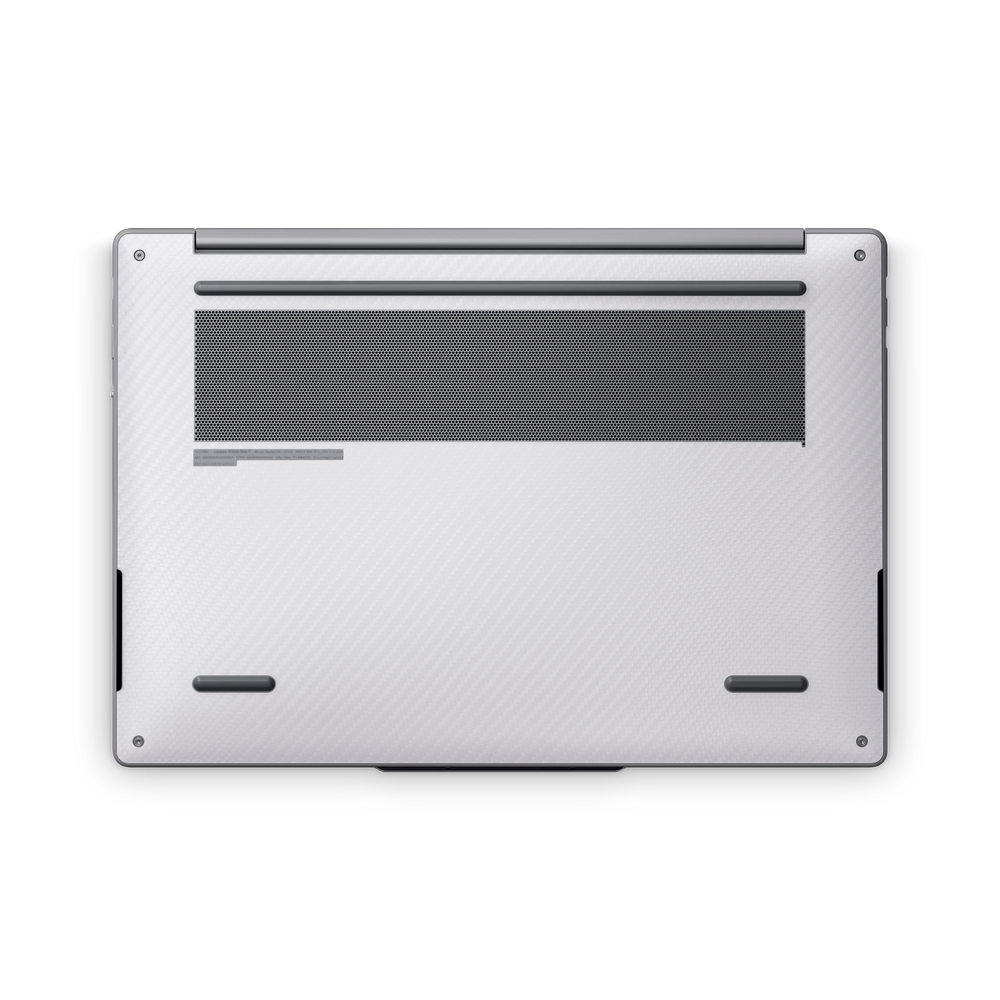 Lenovo Slim 7 Aura Gen 11 2026 Professional Bottom White Carbon Fiber Skin Wrap Cover