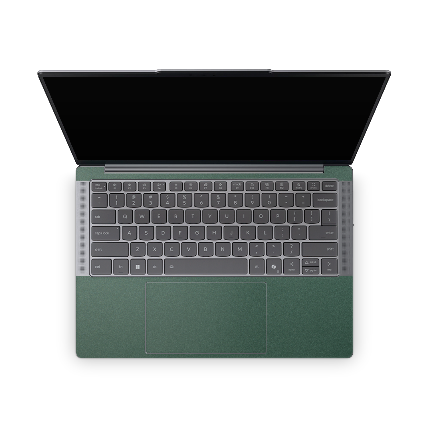 Lenovo Slim 7 Aura Gen 11 2026 Professional Interior Matte Green Metallic Skin Wrap Cover