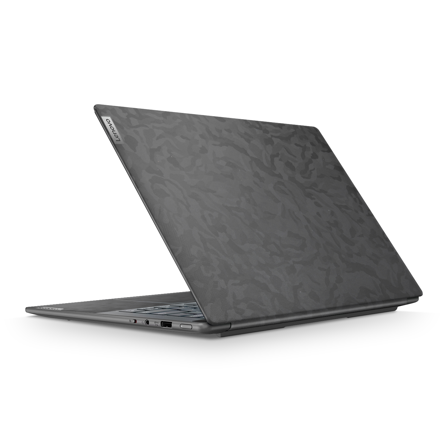 Lenovo Slim Professional 7 14 2023 Professional Black Camo Skin Wrap Cover