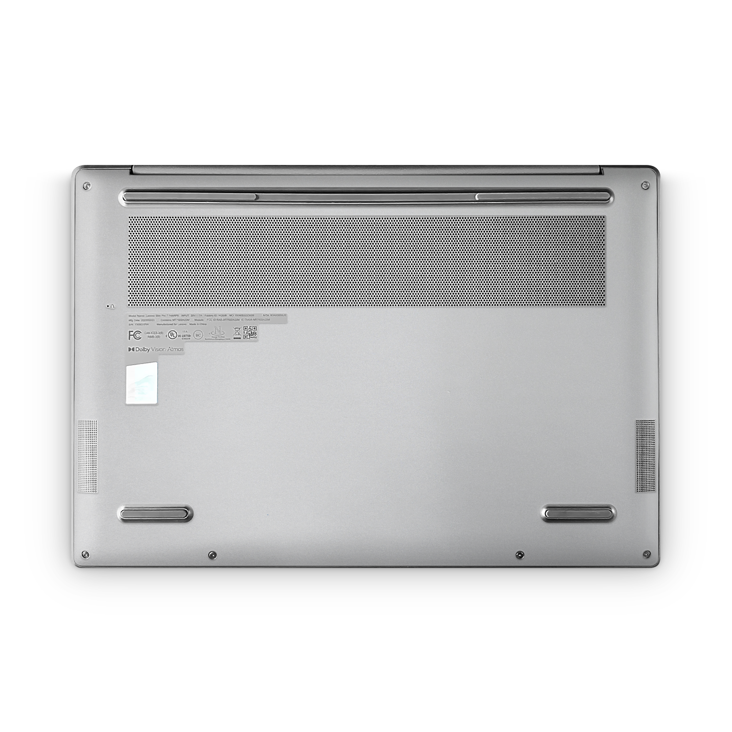 Lenovo Slim Professional 7 14 2023 Professional Bottom Satin Aluminum Skin Wrap Cover