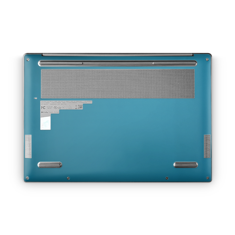 Lenovo Slim Professional 7 14 2023 Professional Bottom Satin Ocean Shimmer Skin Wrap Cover