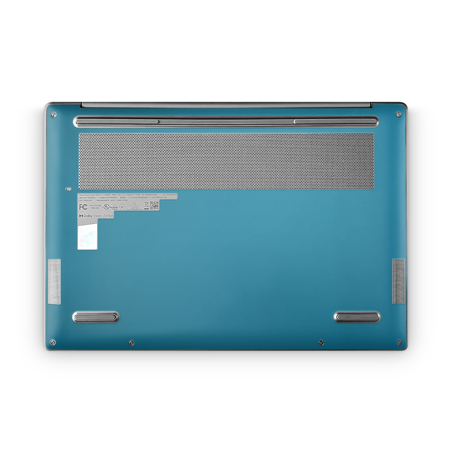 Lenovo Slim Professional 7 14 2023 Professional Bottom Satin Ocean Shimmer Skin Wrap Cover