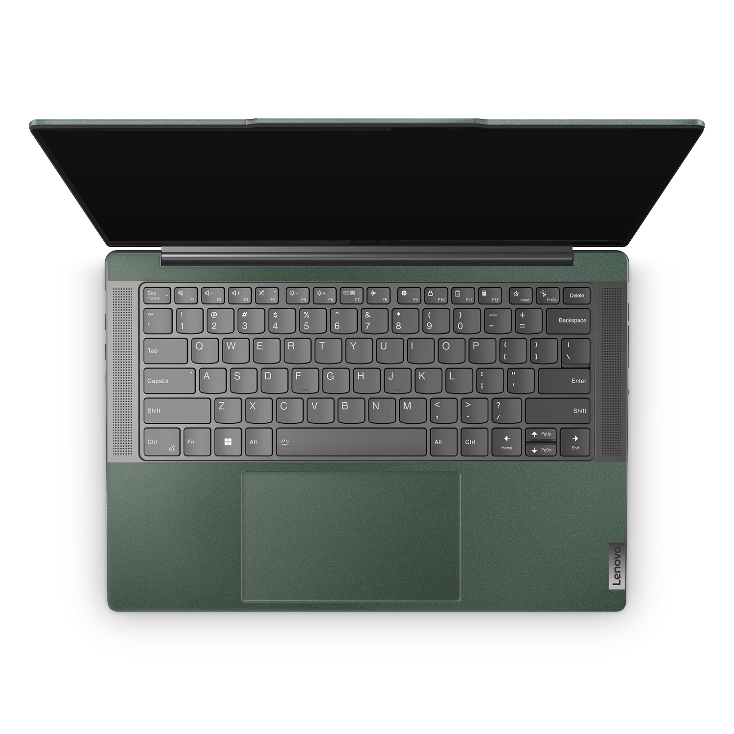Lenovo Slim Pro 7 14" 2023 Professional Interior Matte Green Metallic Skin Wrap Cover