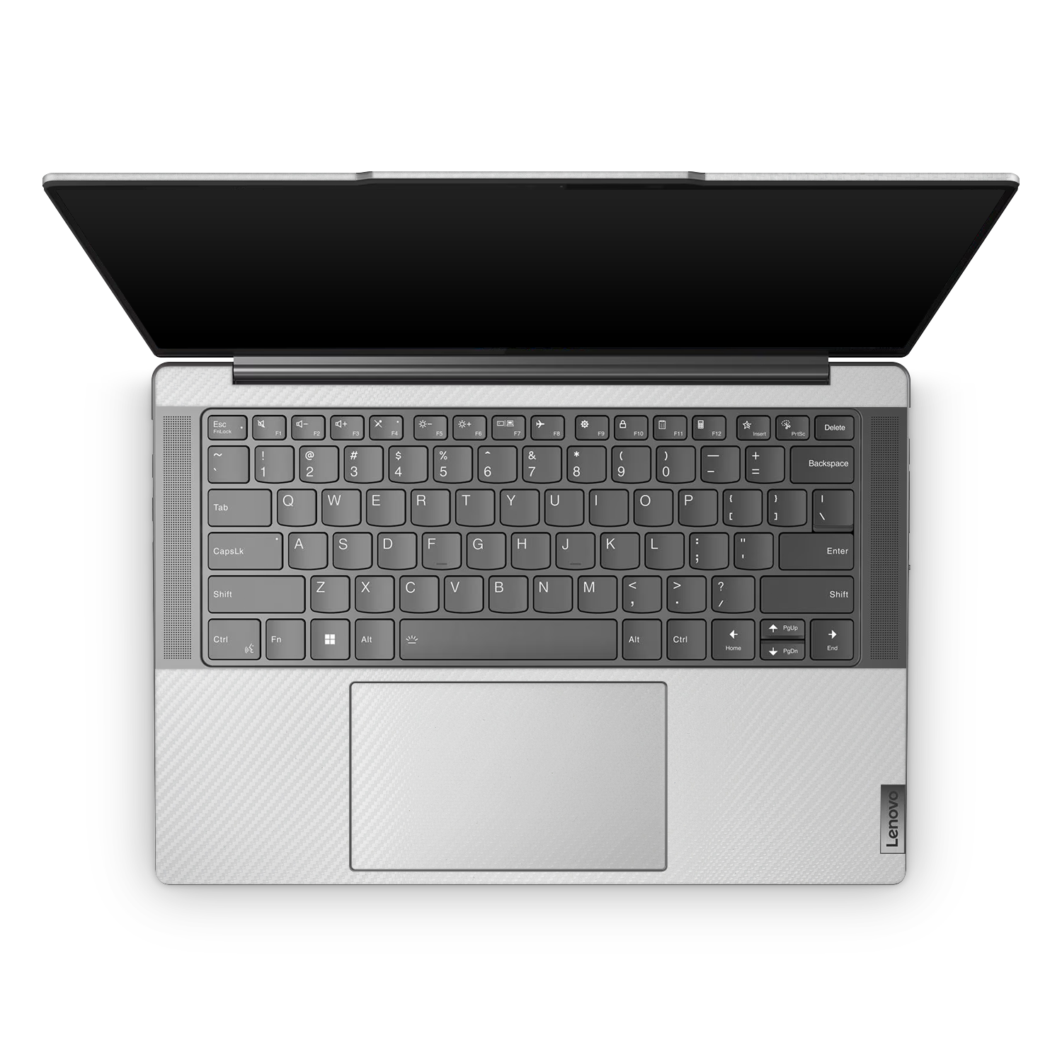 Lenovo Slim Professional 7 14 2023 Professional Interior White Carbon Fiber Skin Wrap Cover