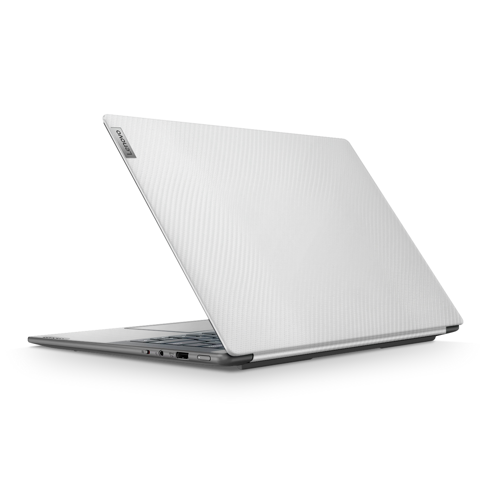 Lenovo Slim Professional 7 14 2023 Professional White Carbon Fiber Skin Wrap Cover