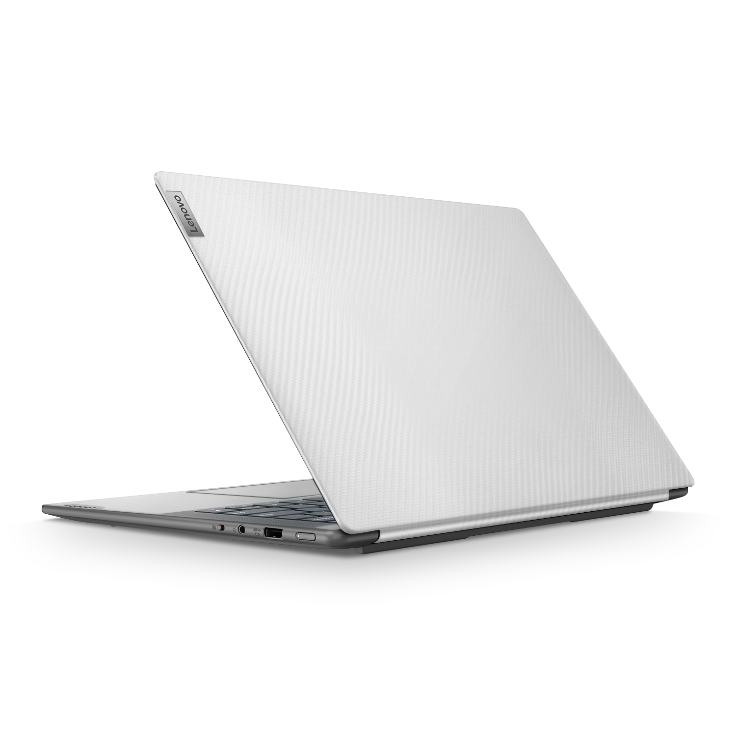 Lenovo Slim Professional 7 14 2023 Professional White Carbon Fiber Skin Wrap Cover