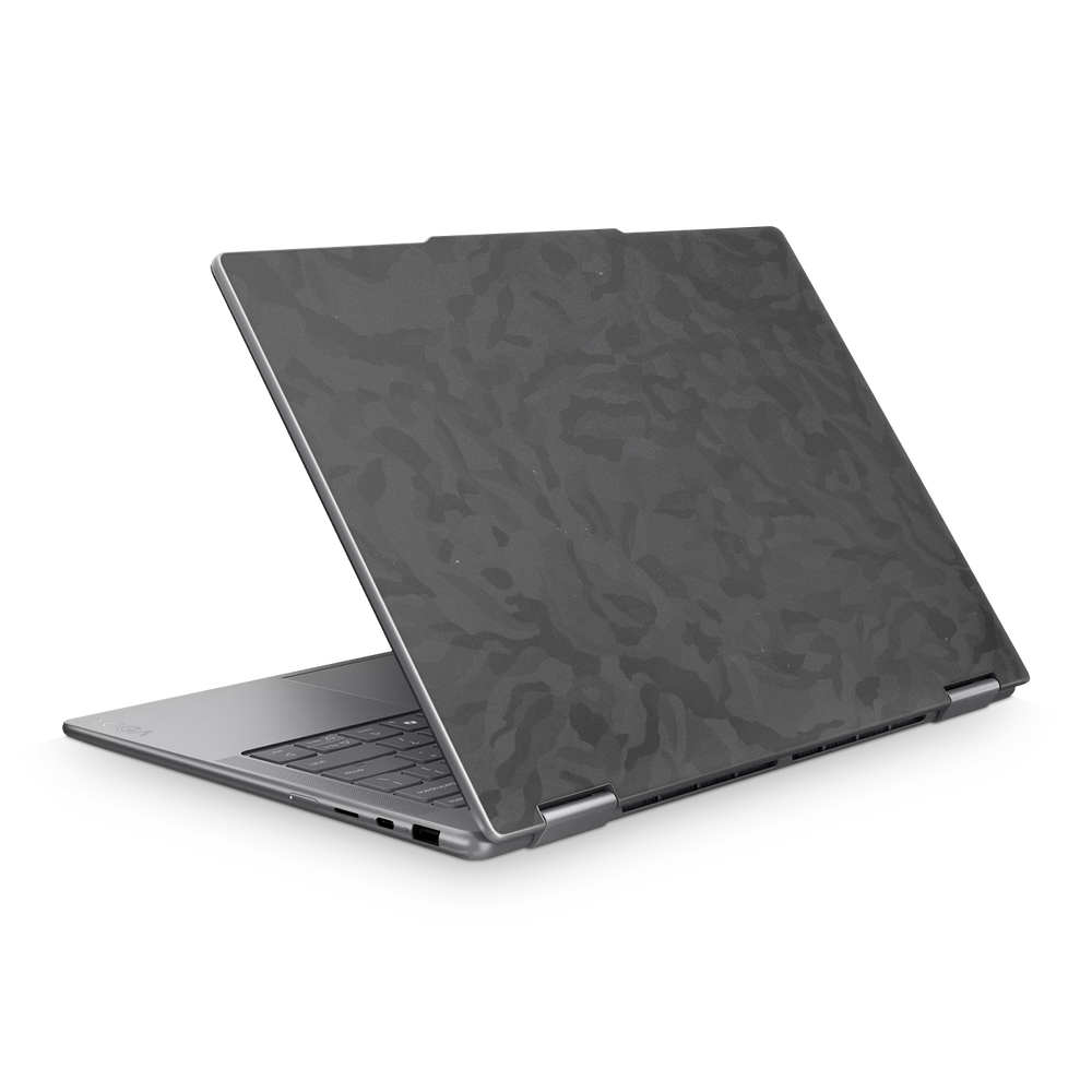 Lenovo Yoga 7 14 25 Essentials Black Camo Skin Wrap Cover
