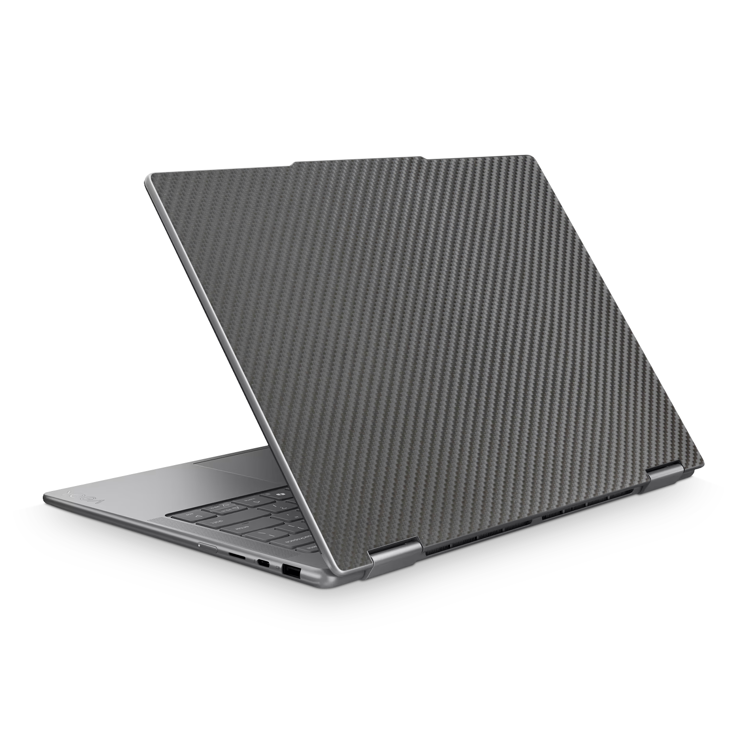 Lenovo Yoga 7 14 25 Essentials Black Carbon Fiber Skin Wrap Cover