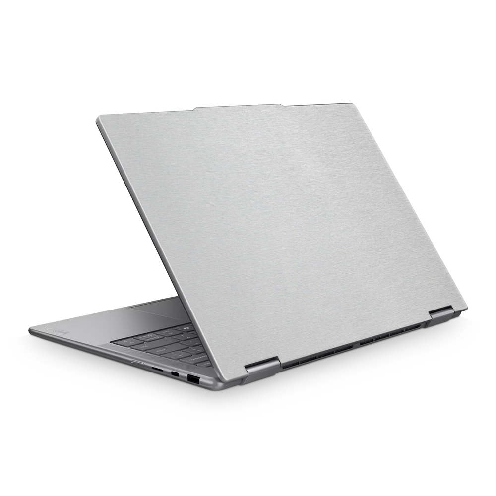 Lenovo Yoga 7 14 25 Essentials Brushed Aluminum Skin Wrap Cover