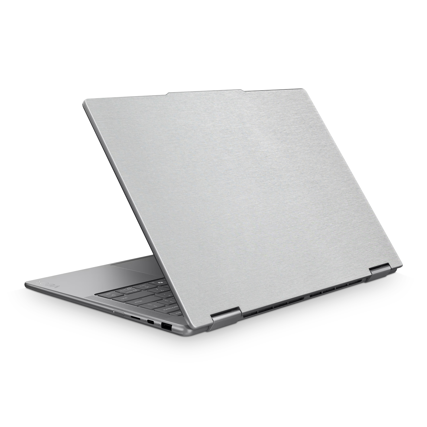 Lenovo Yoga 7 14 25 Essentials Brushed Aluminum Skin Wrap Cover
