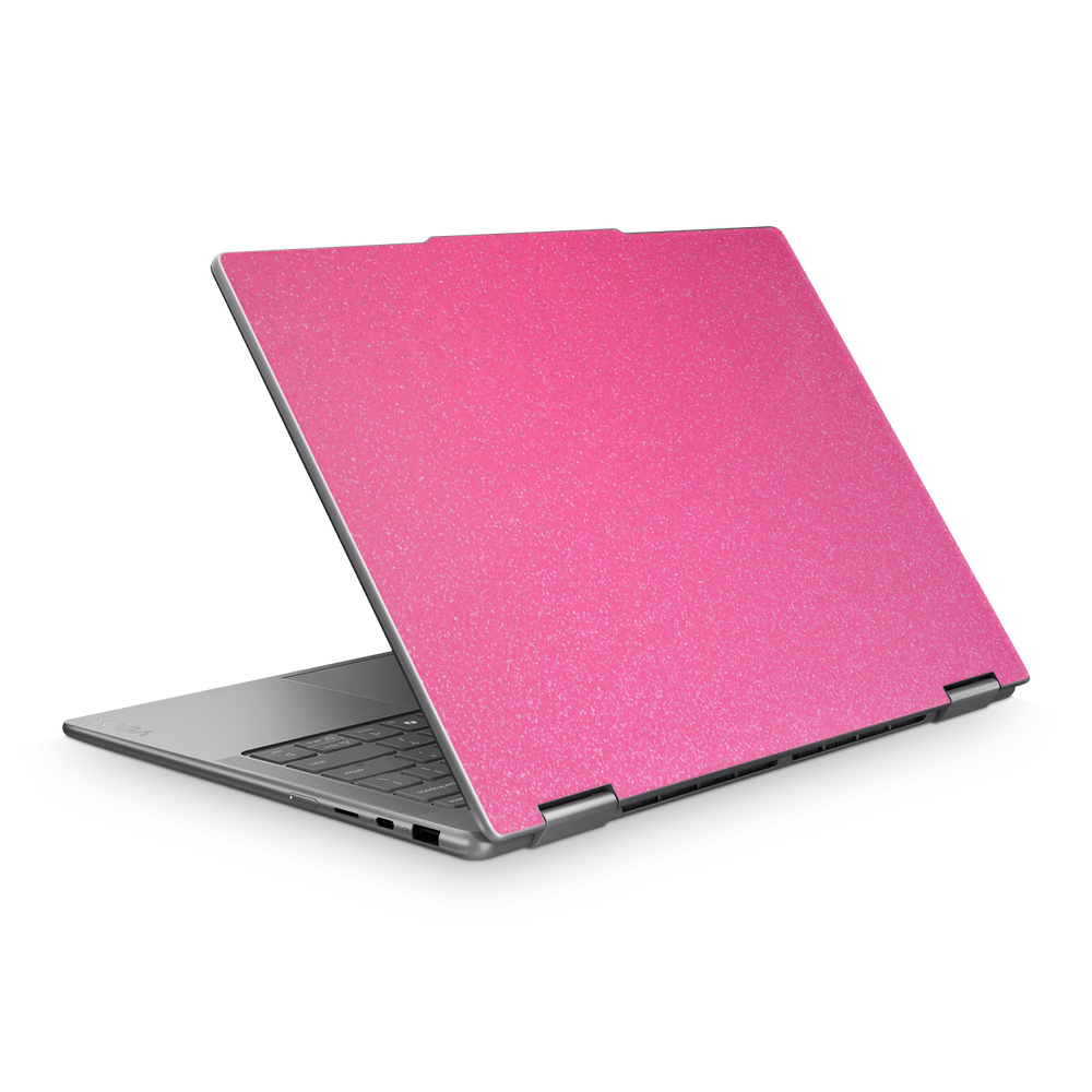 Lenovo Yoga 7 14 25 Essentials Pink Glitterbomb Skin Wrap Cover