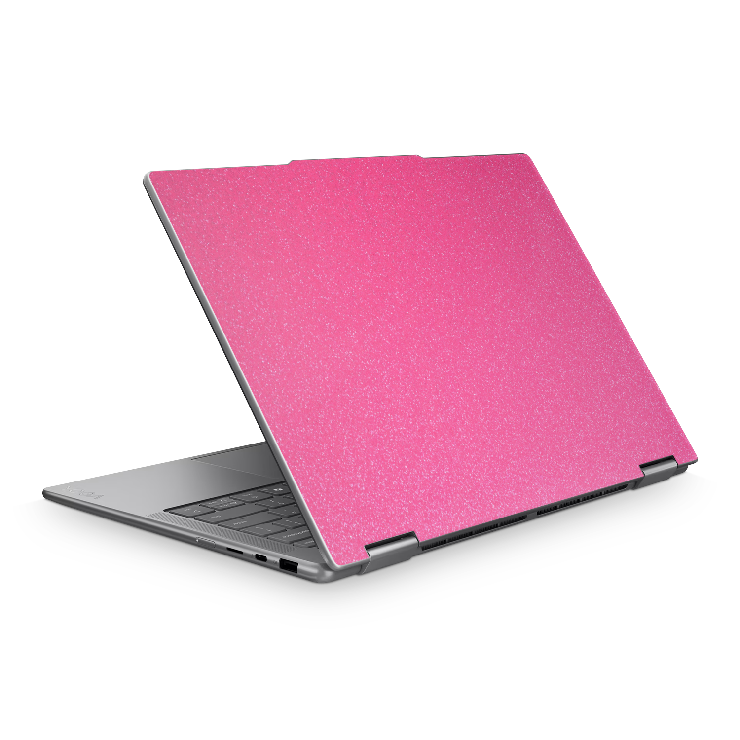 Lenovo Yoga 7 14 25 Essentials Pink Glitterbomb Skin Wrap Cover