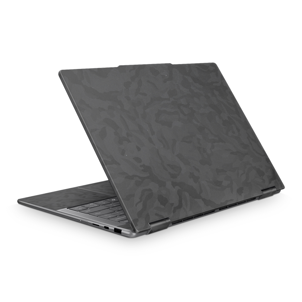 Lenovo Yoga 7 14 25 Professional Black Camo Skin Wrap Cover