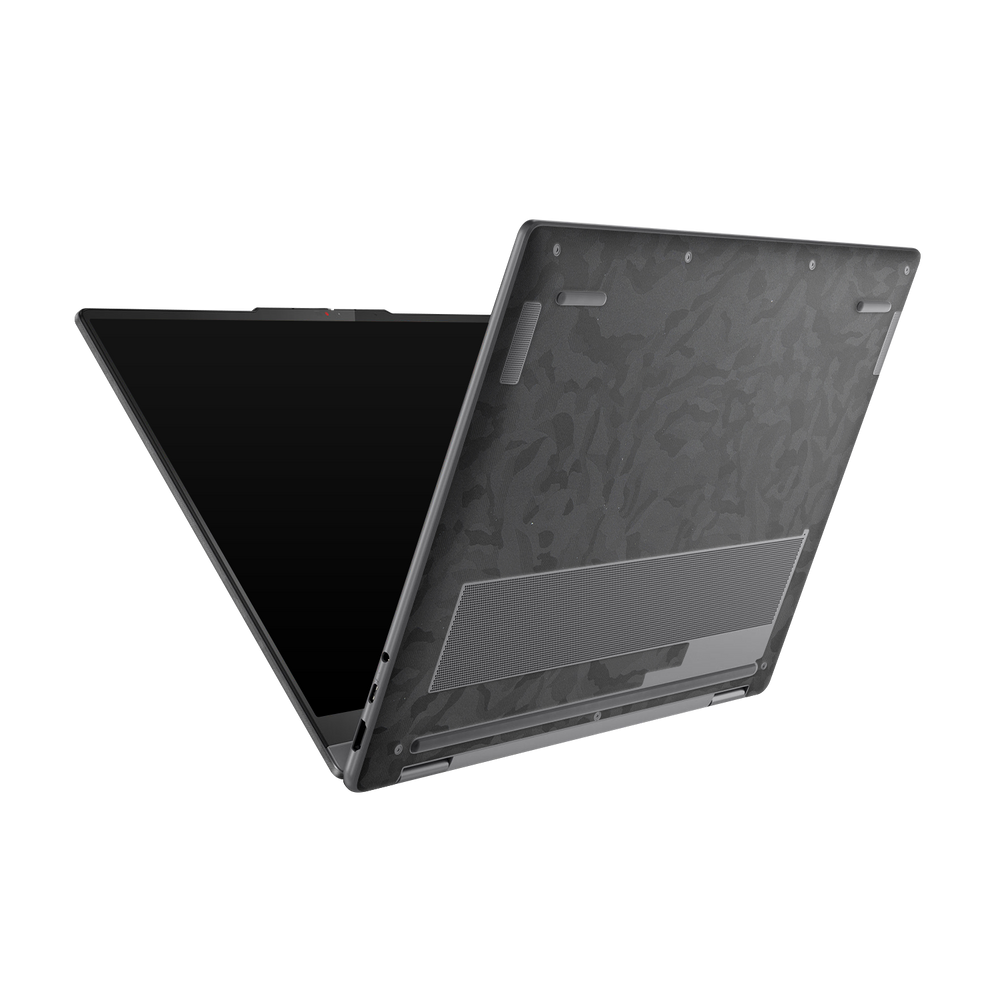 Lenovo Yoga 7 14 25 Professional Bottom Black Camo Skin Wrap Cover