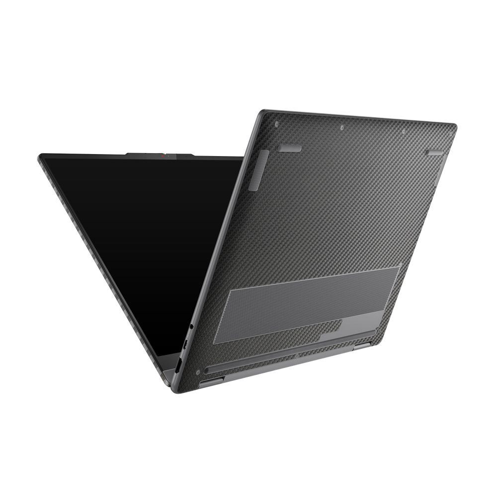 Lenovo Yoga 7 14 25 Professional Bottom Black Carbon Fiber Skin Wrap Cover