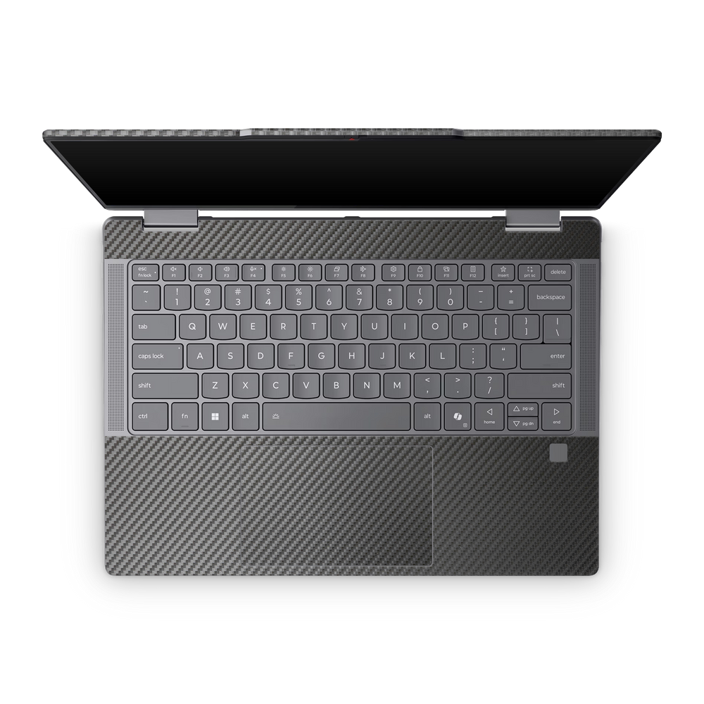 Lenovo Yoga 7 14 25 Professional Interior Black Carbon Fiber Skin Wrap Cover