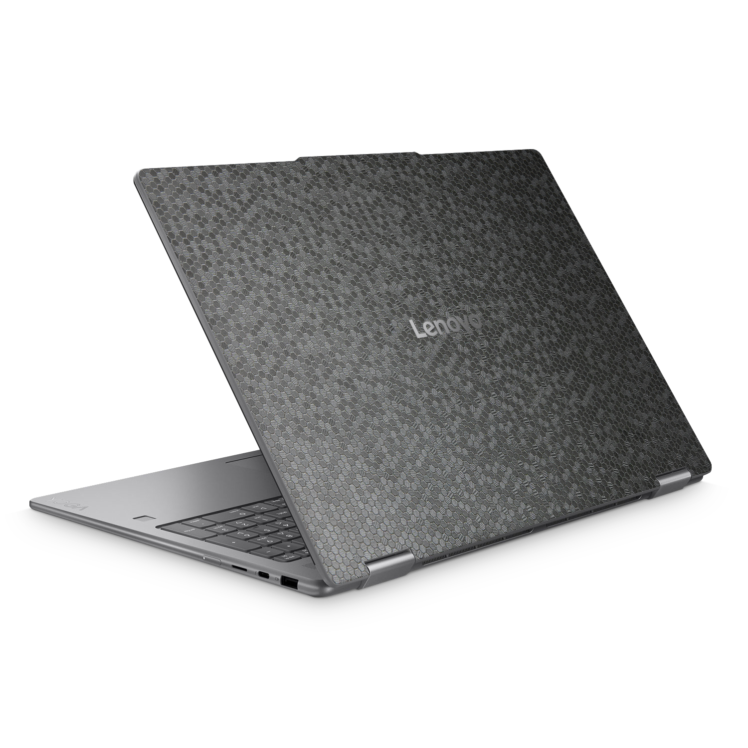 Lenovo Yoga 7 16 25 Essentials Black Honeycomb Skin Wrap Cover