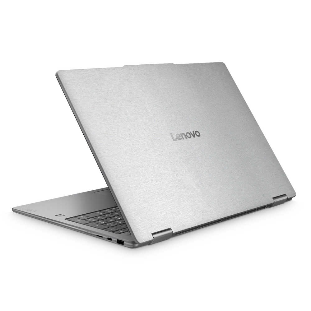 Lenovo Yoga 7 16 25 Essentials Brushed Aluminum Skin Wrap Cover