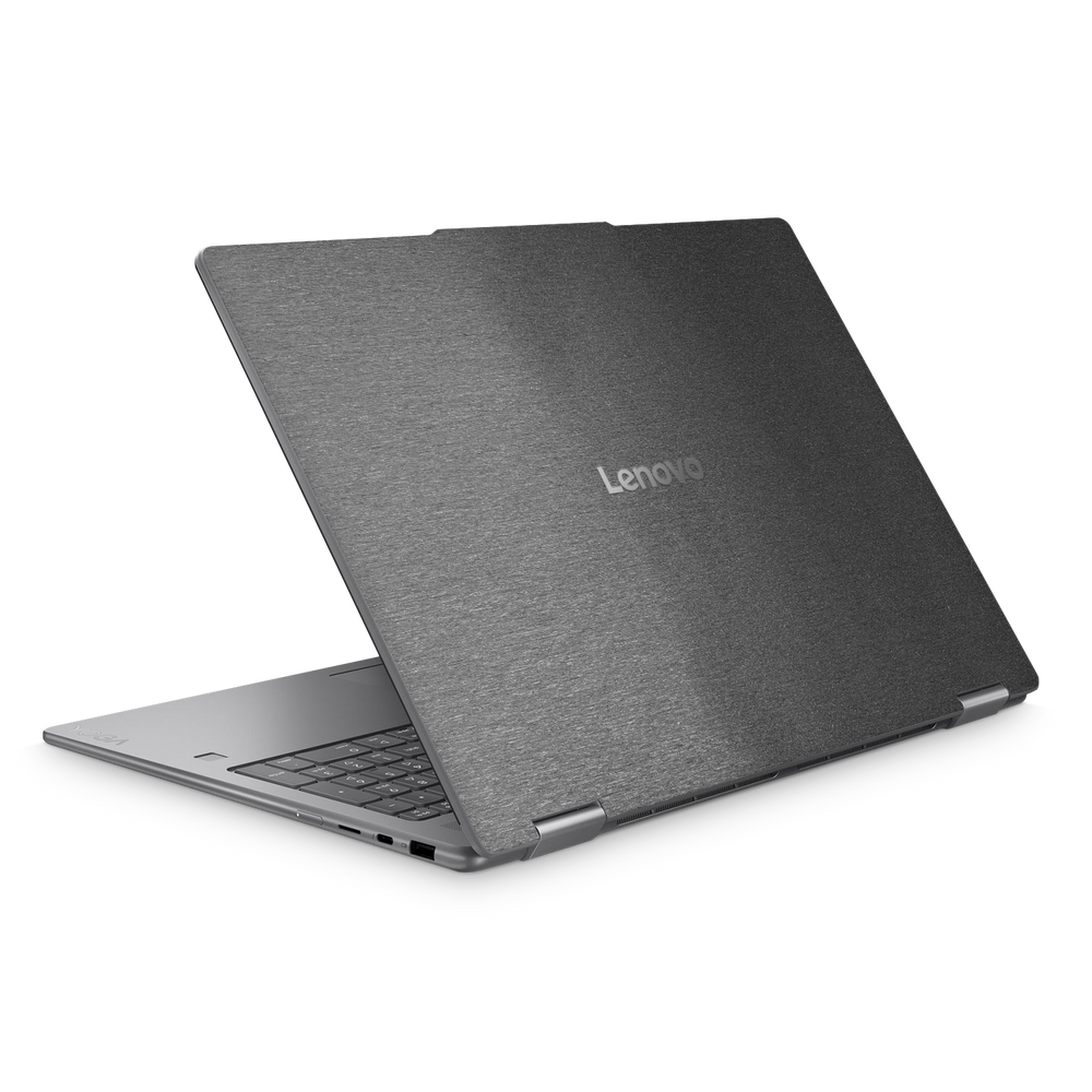 Lenovo Yoga 7 16 25 Essentials Brushed Black Skin Wrap Cover
