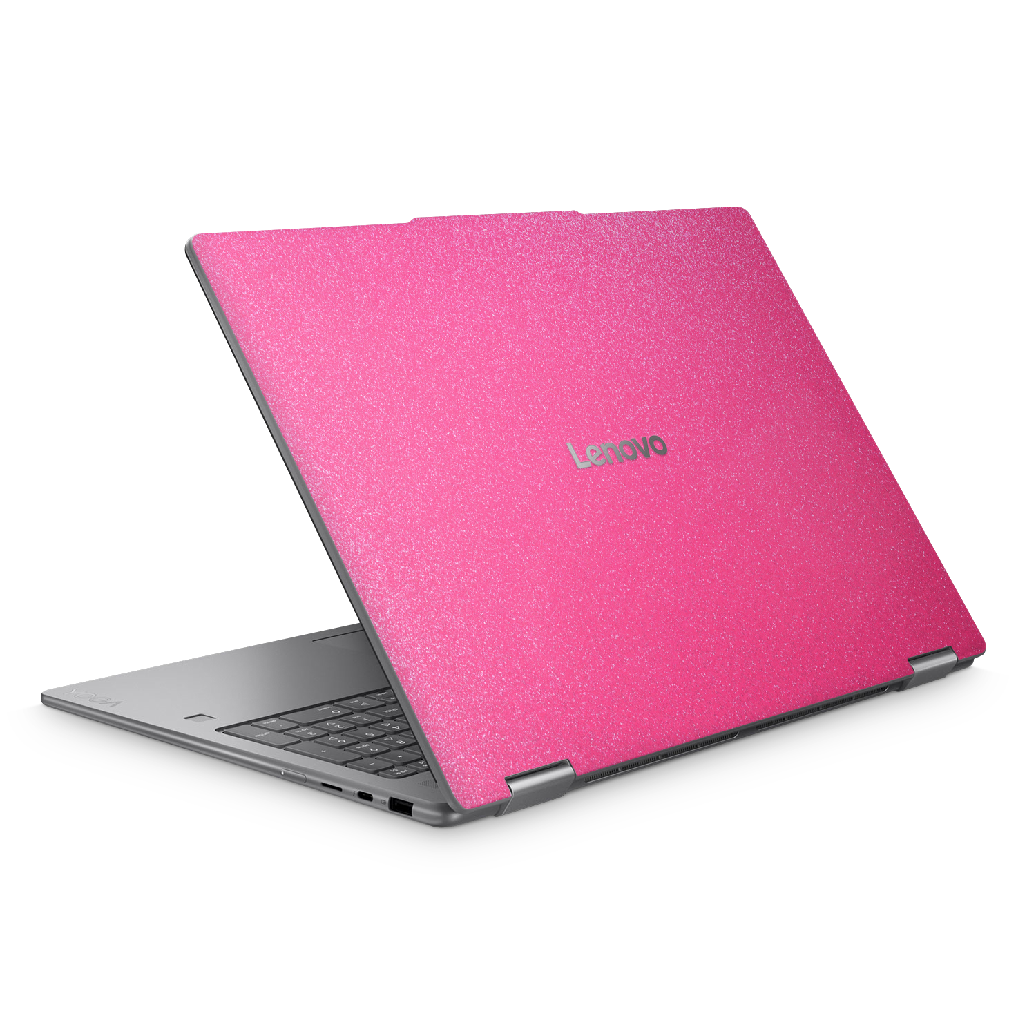 Lenovo Yoga 7 16 25 Essentials Pink Glitterbomb Skin Wrap Cover