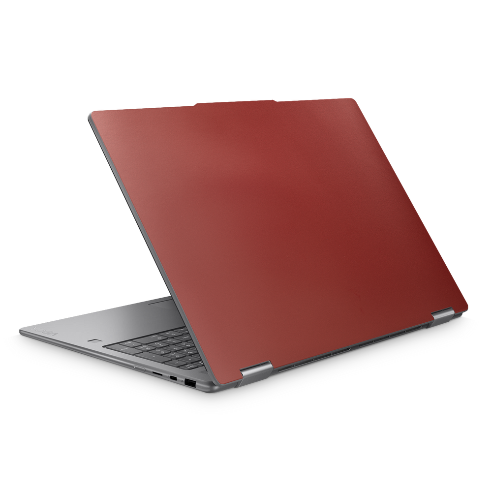 Lenovo Yoga 7 16" 2025 Essentials Vampire Red Skin Wrap Cover